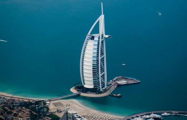 Iconic Burj Al Arab hotel Dubai - real estate investment destination